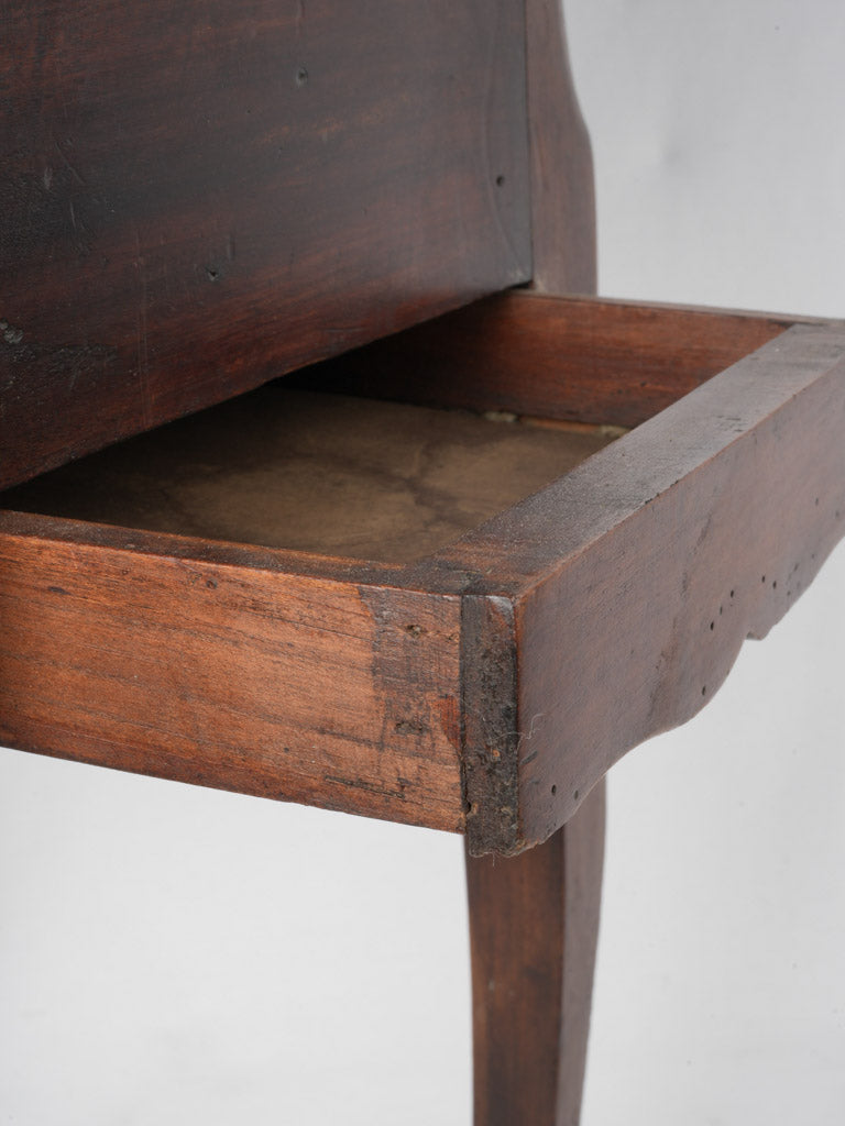 French-style nightstand with elegant finish