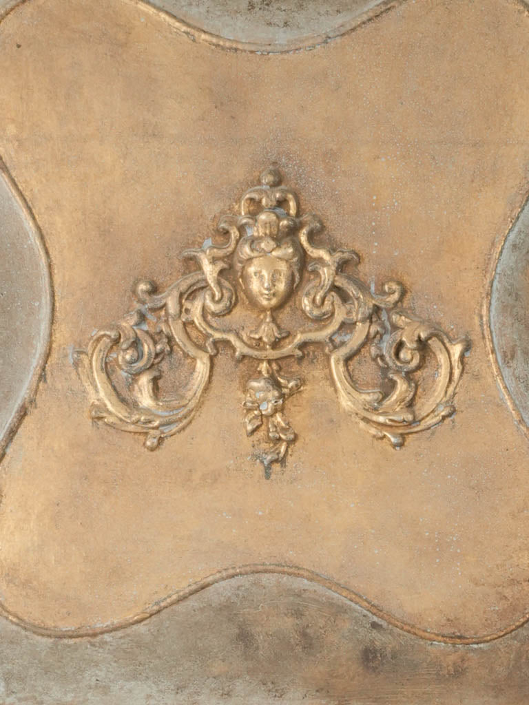 Classic elegant trumeau mirror