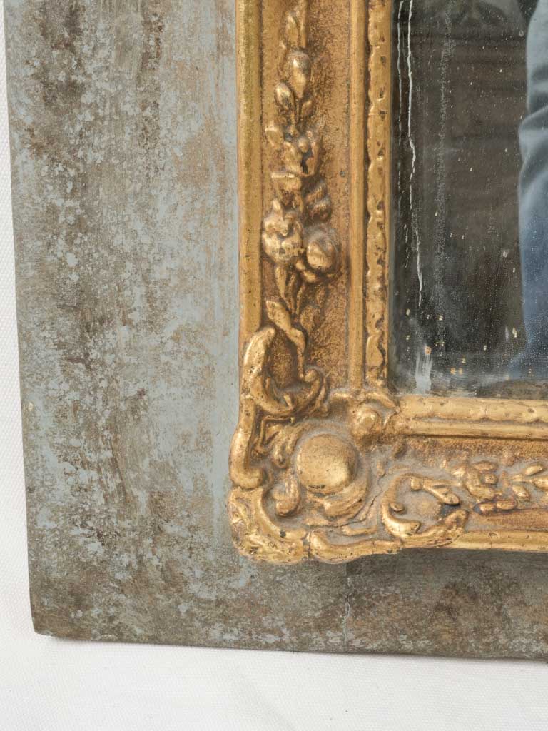 Vintage-inspired trumeau mirror