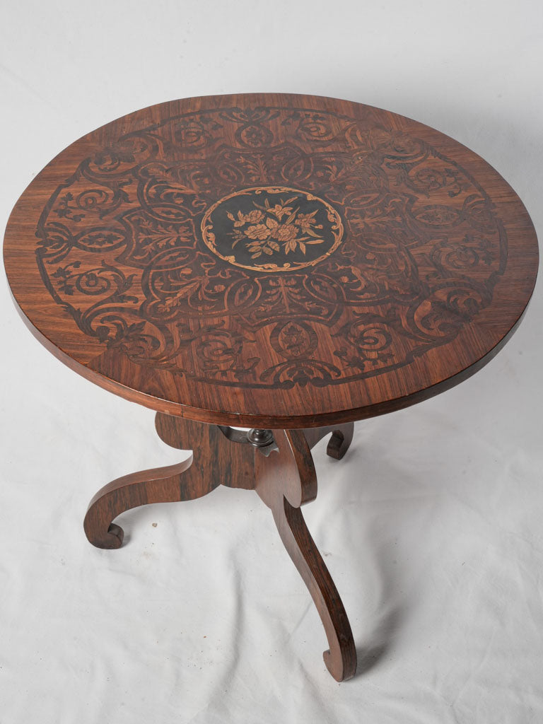 Refined 19th-century craftsmanship table