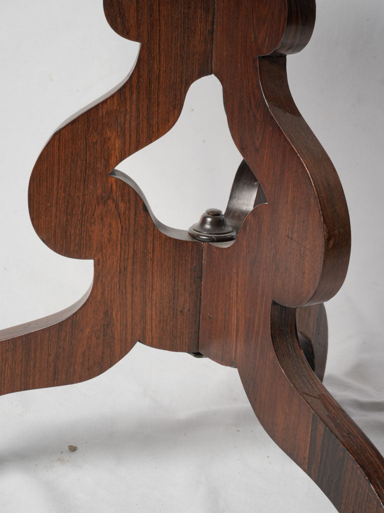 Graceful tripod base side table
