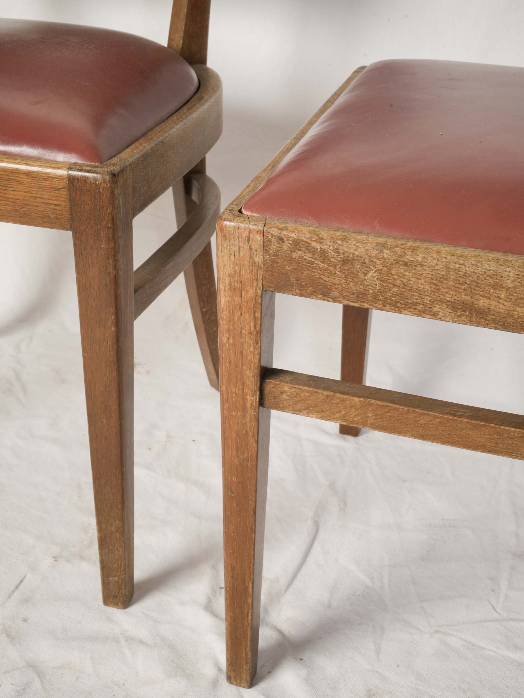 Set of Three Mid-Century Dining Chairs, c. 1940s–1960s