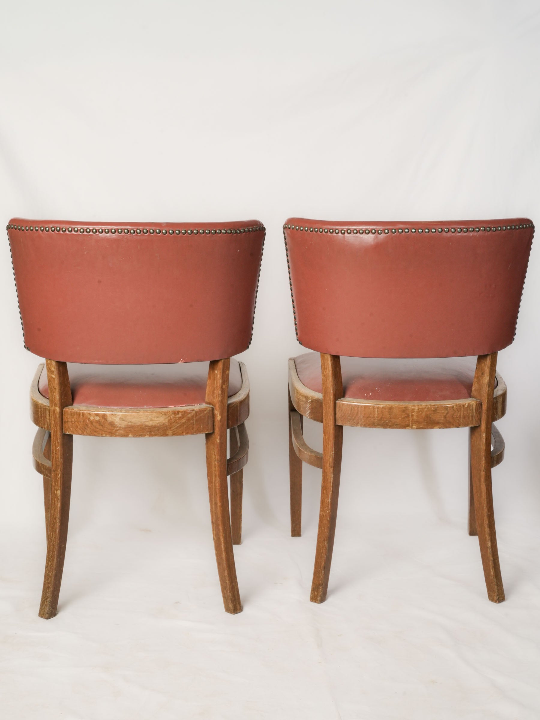 Set of Three Mid-Century Dining Chairs, c. 1940s–1960s