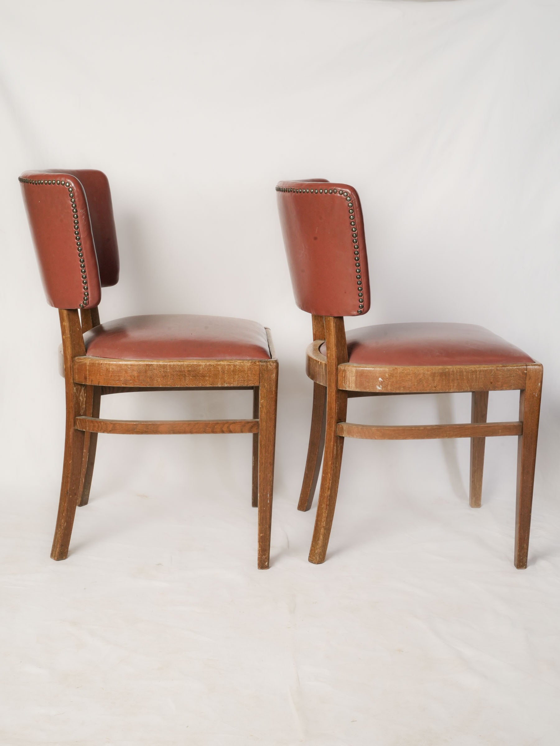 Set of Three Mid-Century Dining Chairs, c. 1940s–1960s