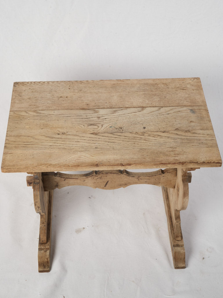 Artisan-crafted Provincial side table