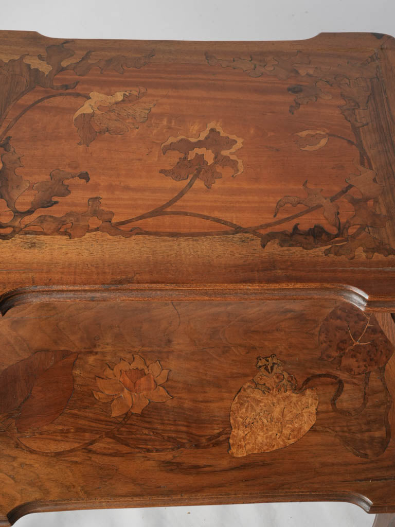 Beautifully crafted wooden tea table