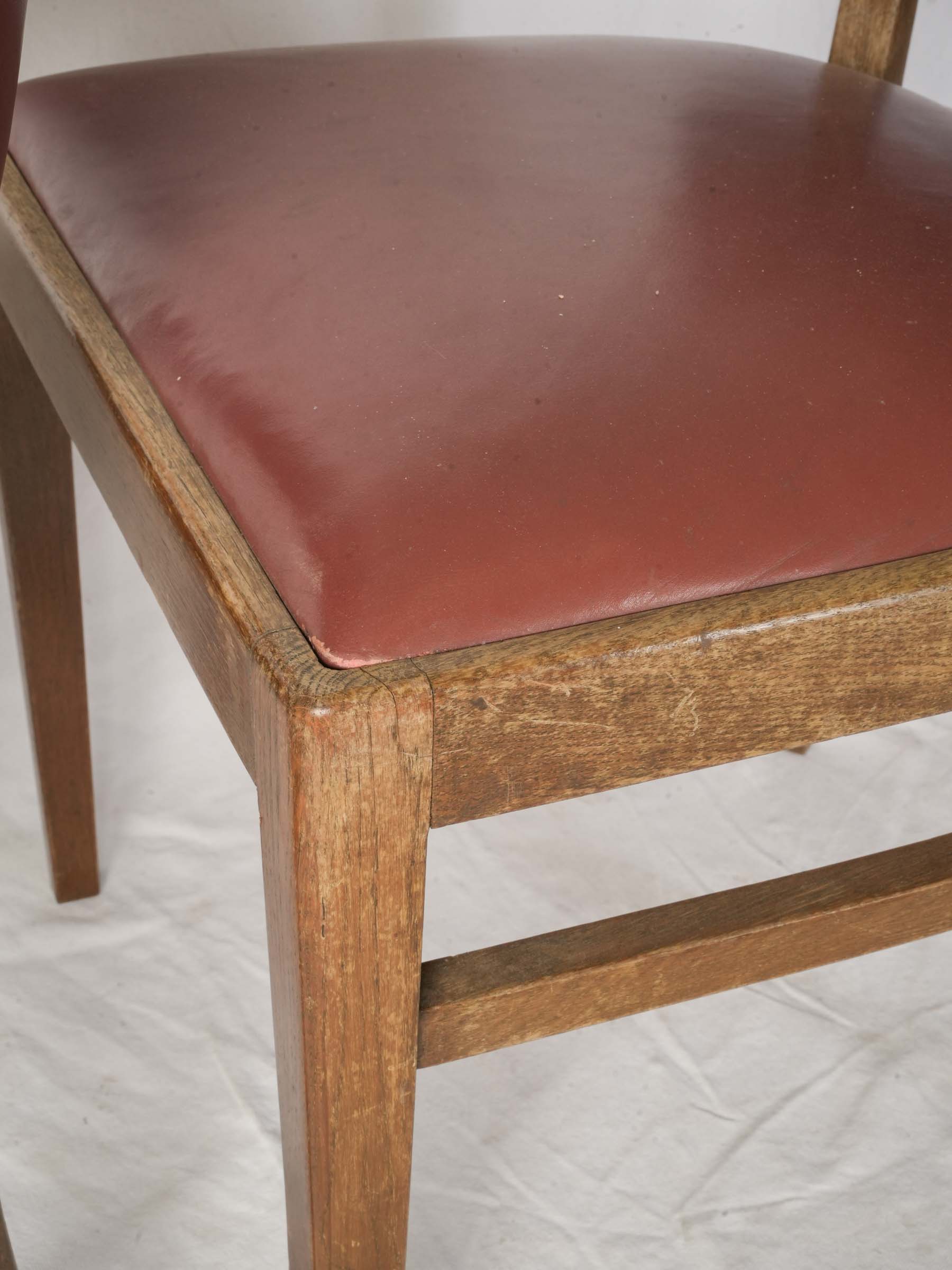 Set of Three Mid-Century Dining Chairs, c. 1940s–1960s