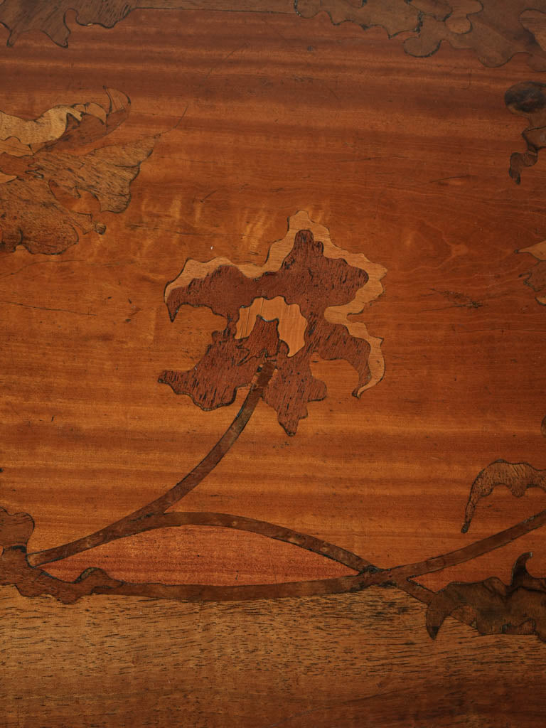 Graceful marquetry furniture piece