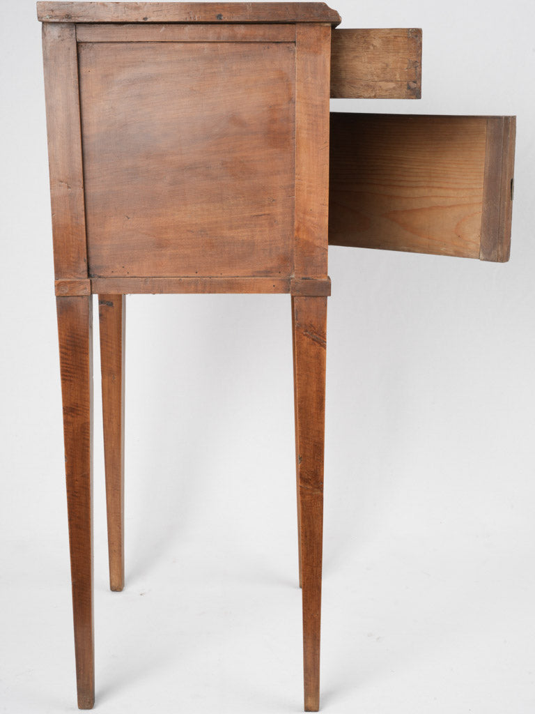 Classic French-style petit nightstand drawer
