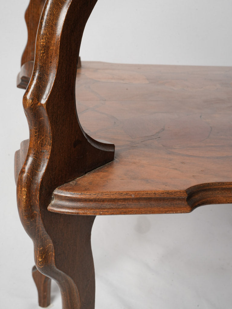 Masterful inlay design tea table