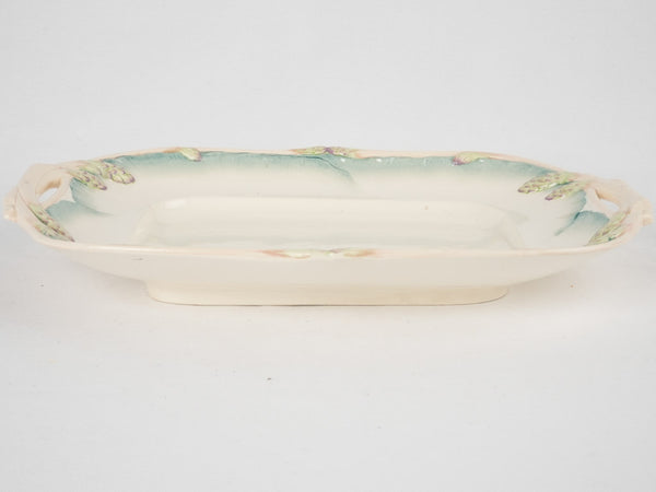 Classic French faience serving platter