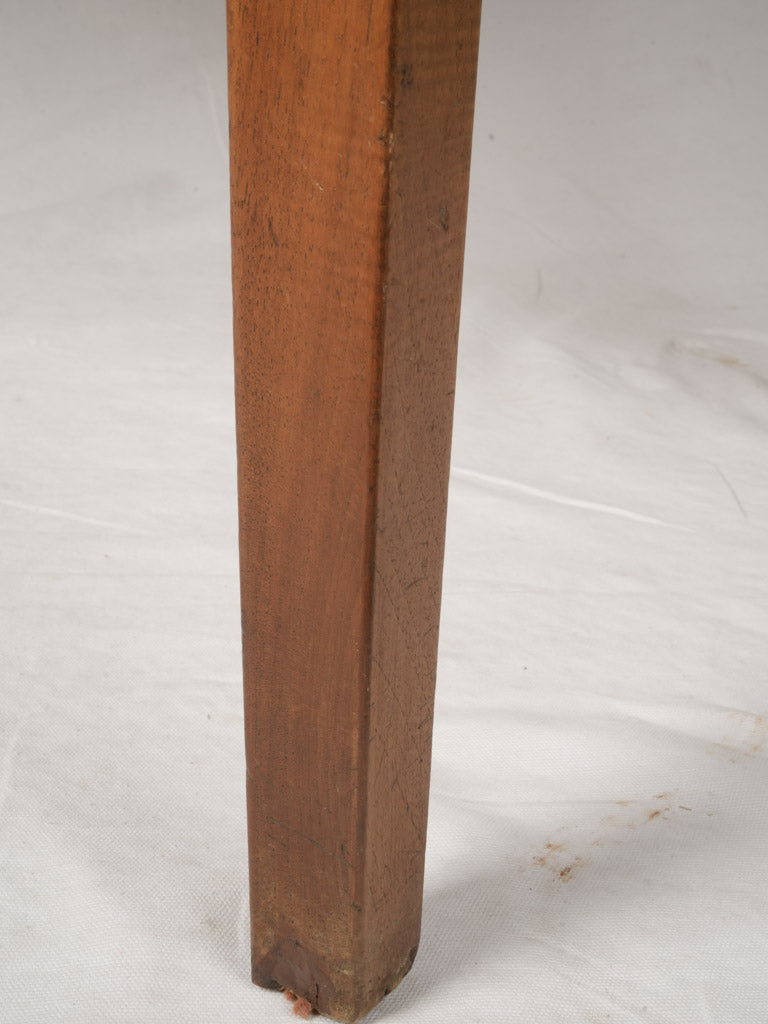Curved top French dining table
