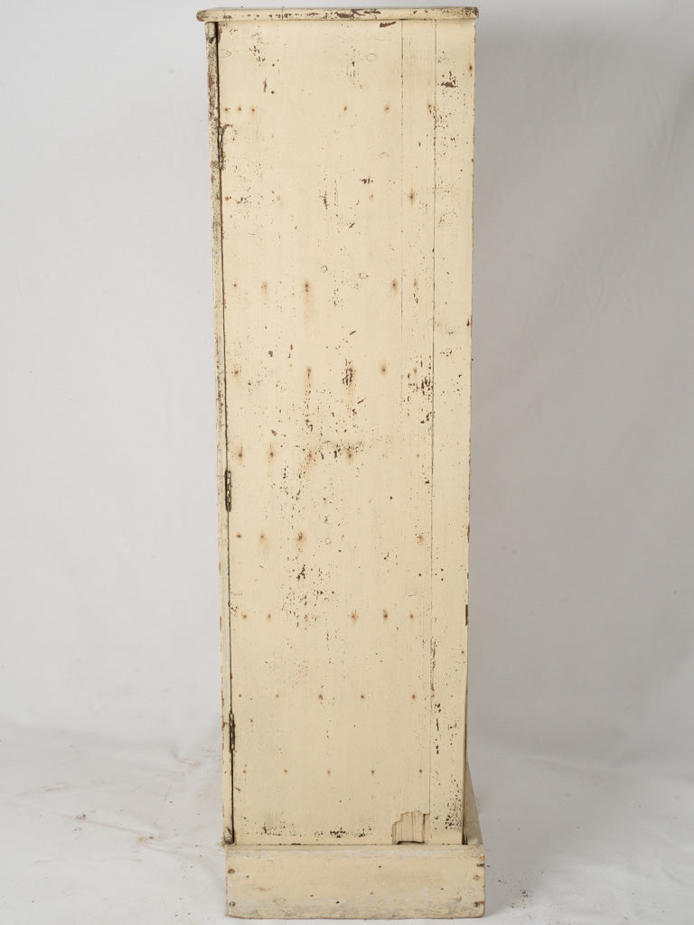 Charming, Beige, Sturdy, French Cupboard