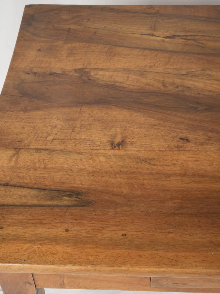 Provenance-rich walnut breakfast table