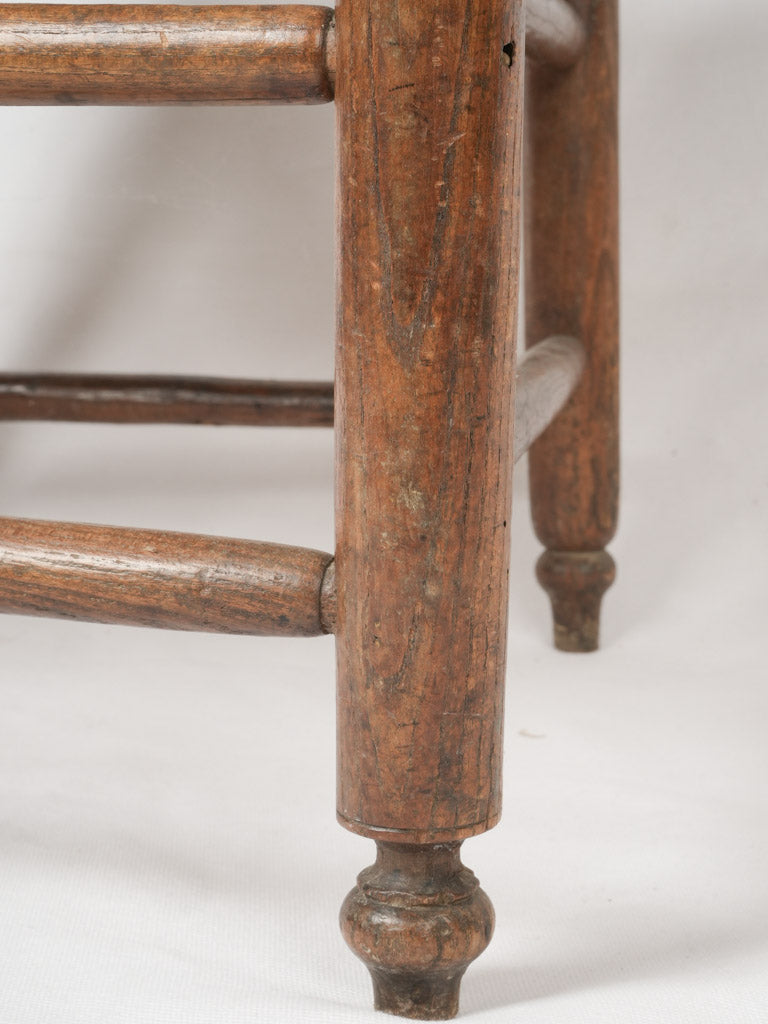 Timeless ladderback guestroom armchair