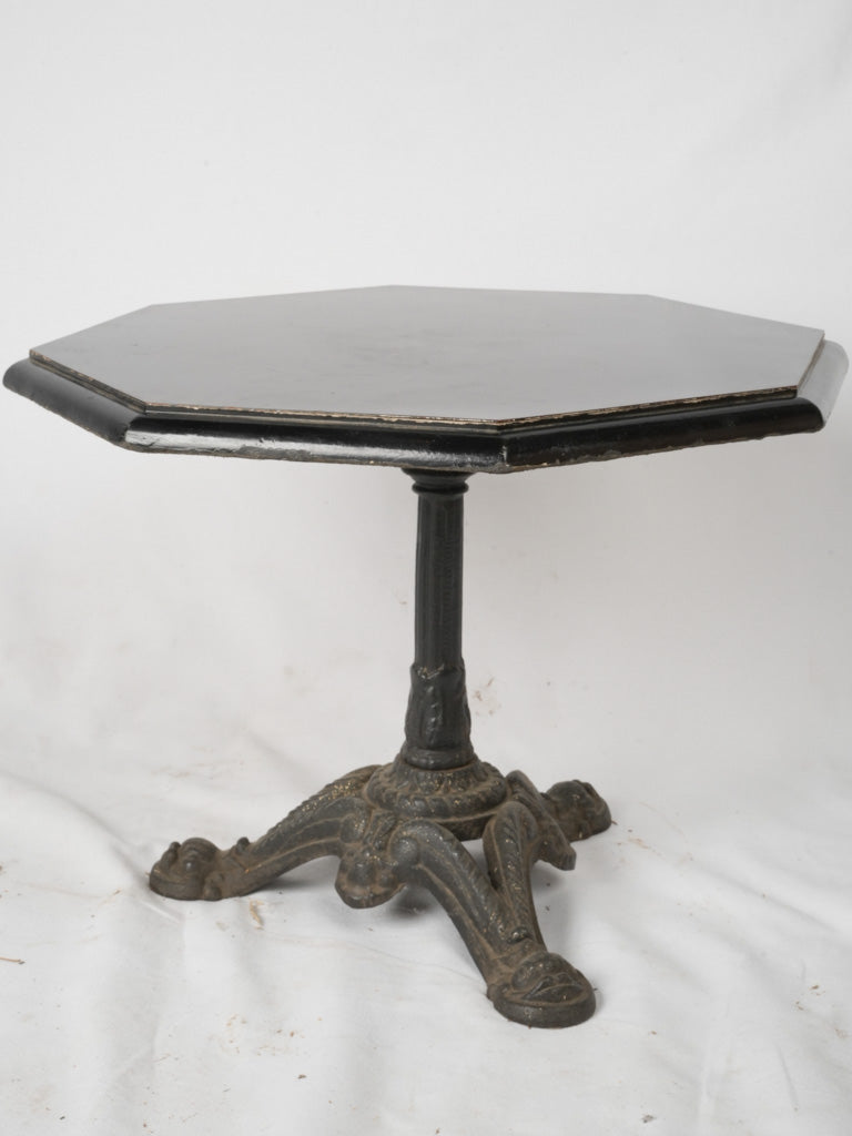 Vintage French octagonal coffee table