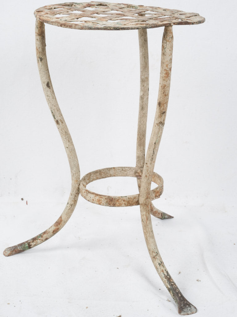 Exquisite antique French garden stool