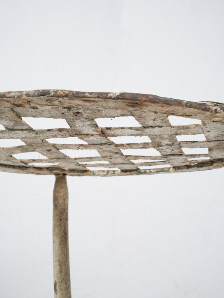 Sophisticated ornate French garden stool