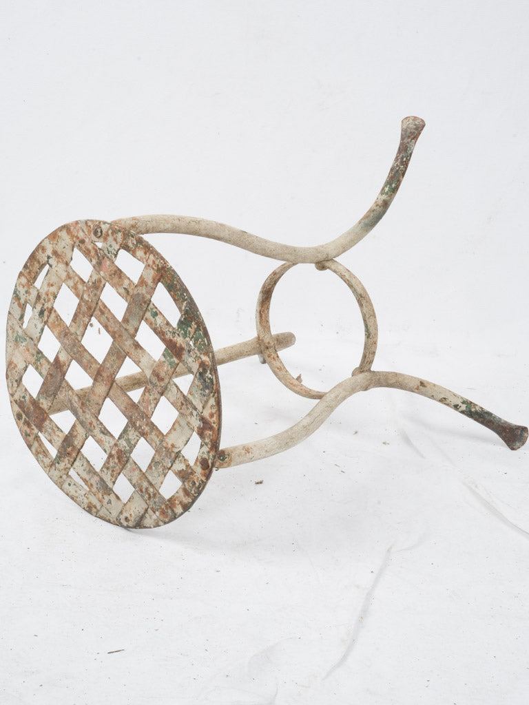 Charming late 19th-century garden stool