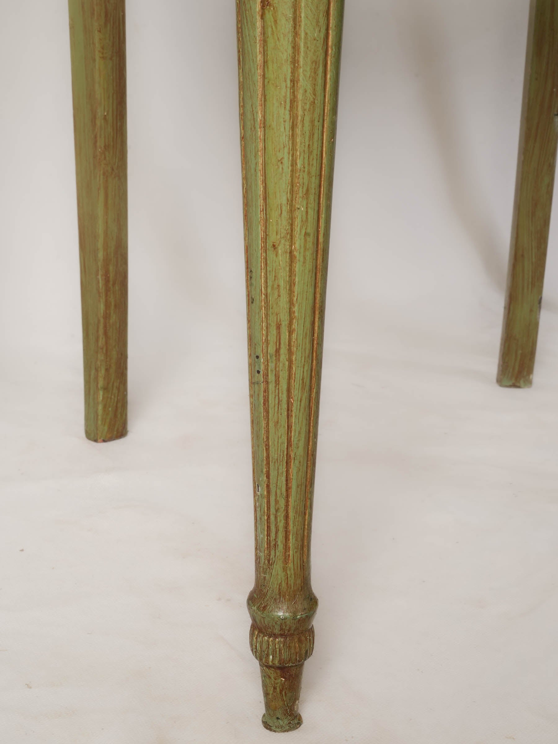 Set of Six French Country Dining Chairs, 1950s