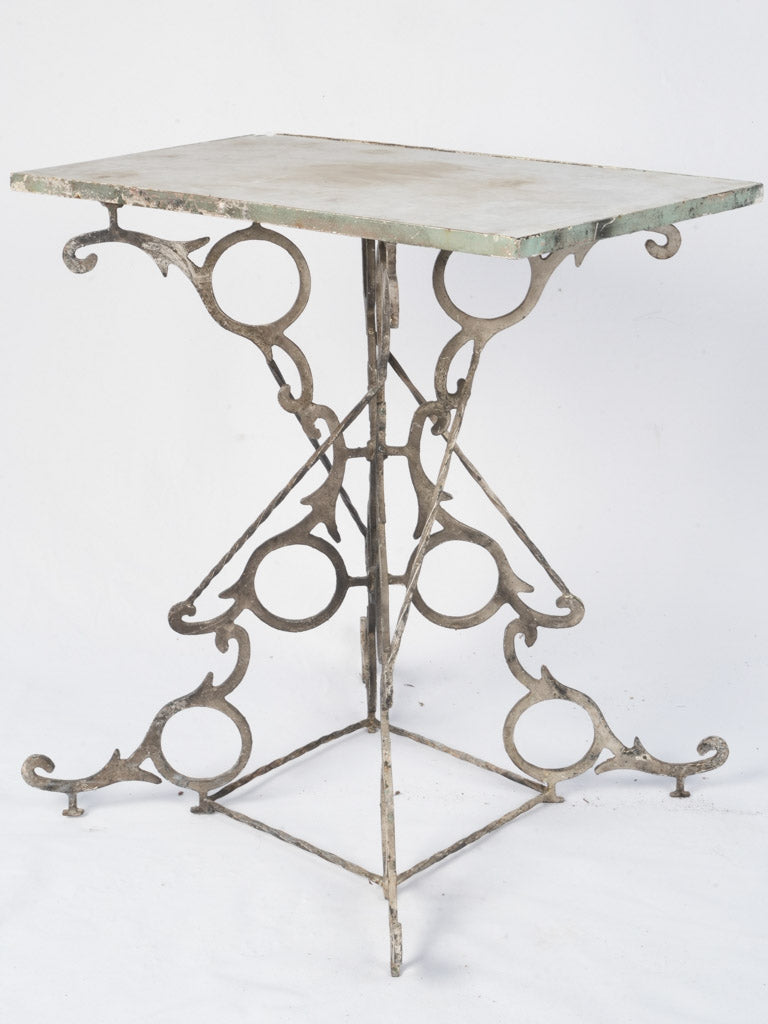 Elegant rustic French side table