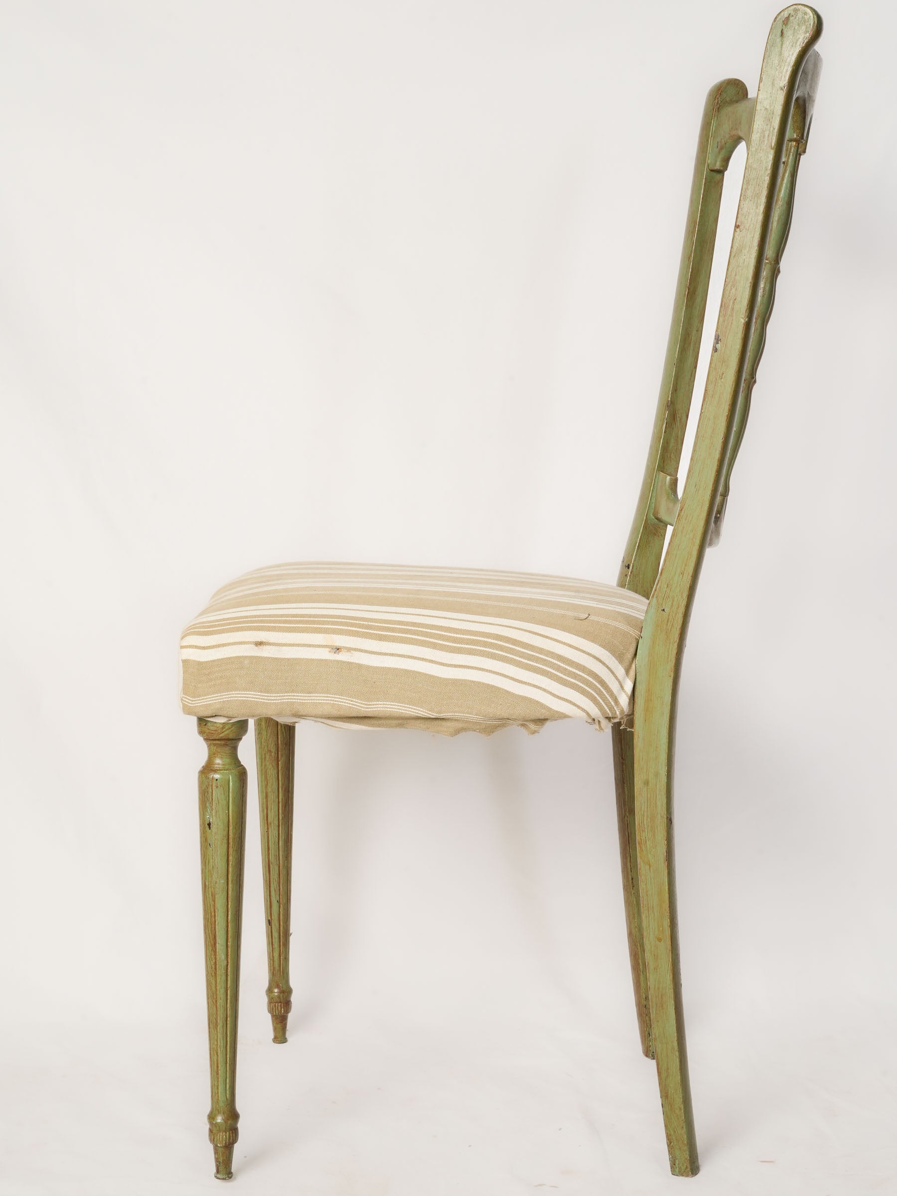 Set of Six French Country Dining Chairs, 1950s