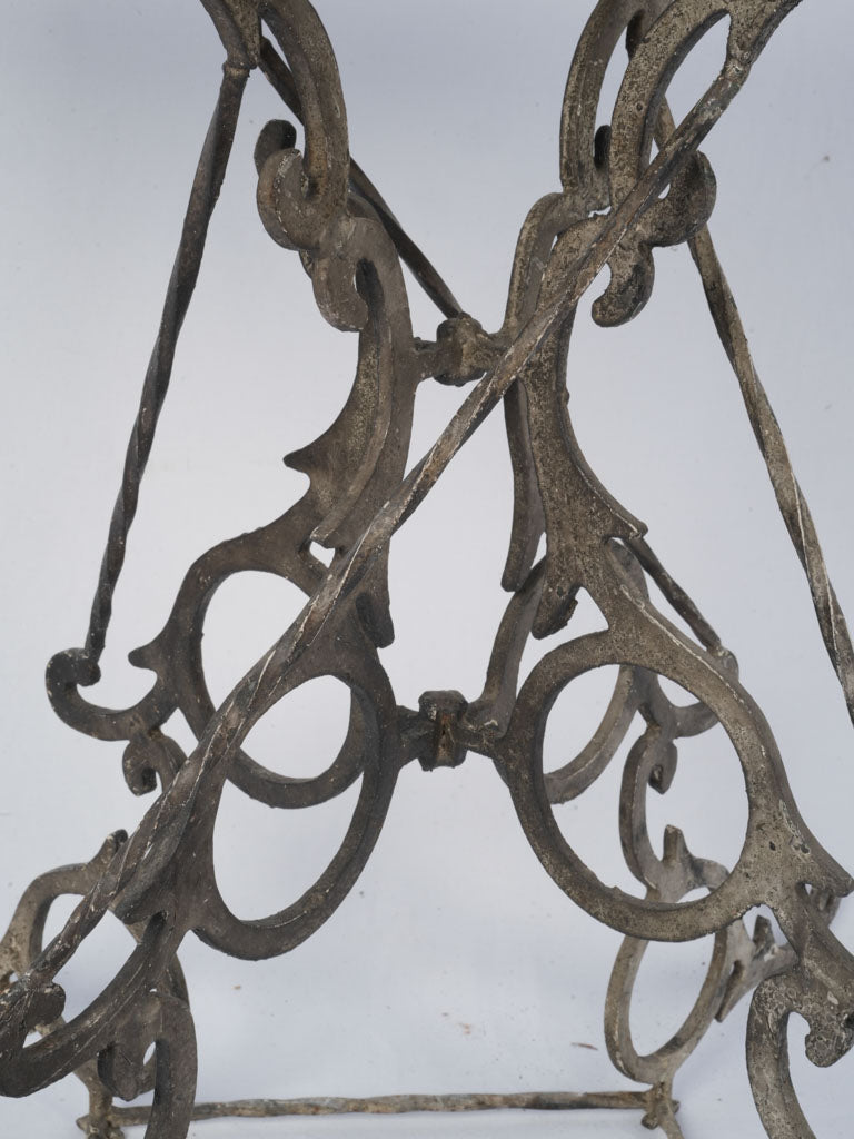 Weathered unique design artisan table