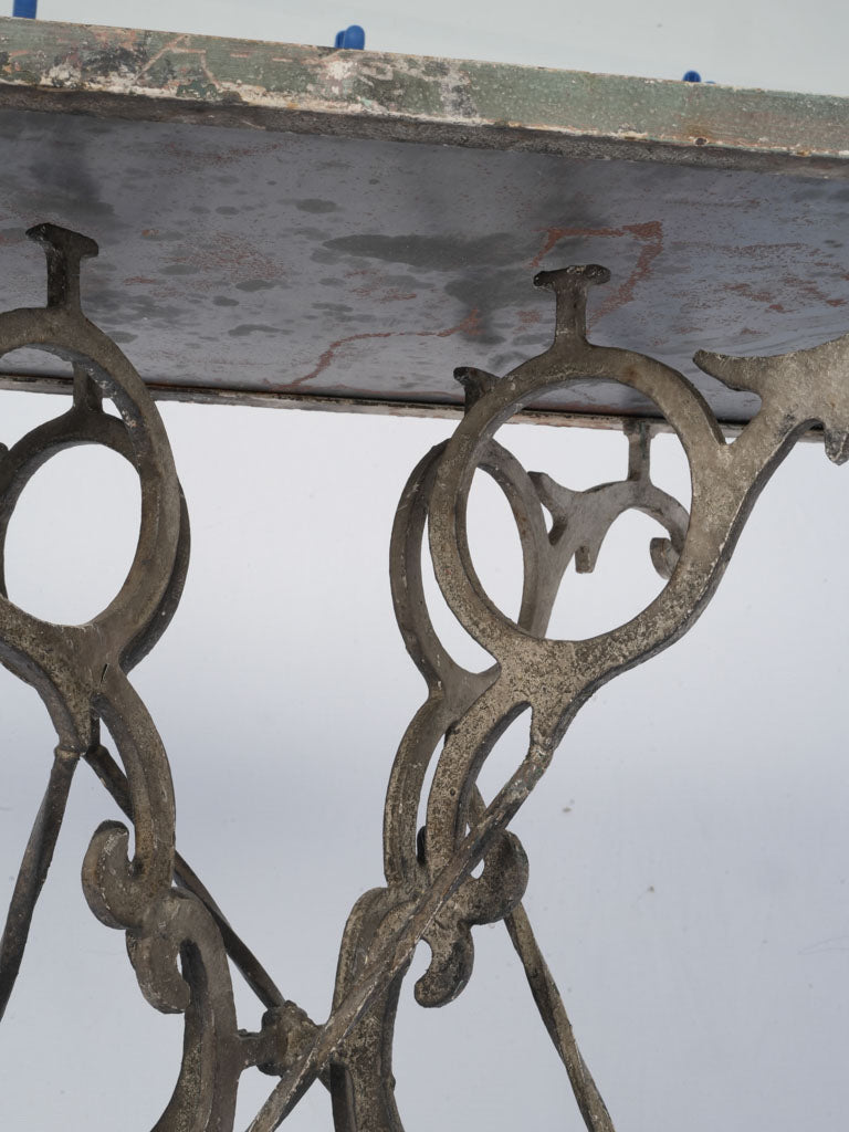 Authentic wrought iron accent piece