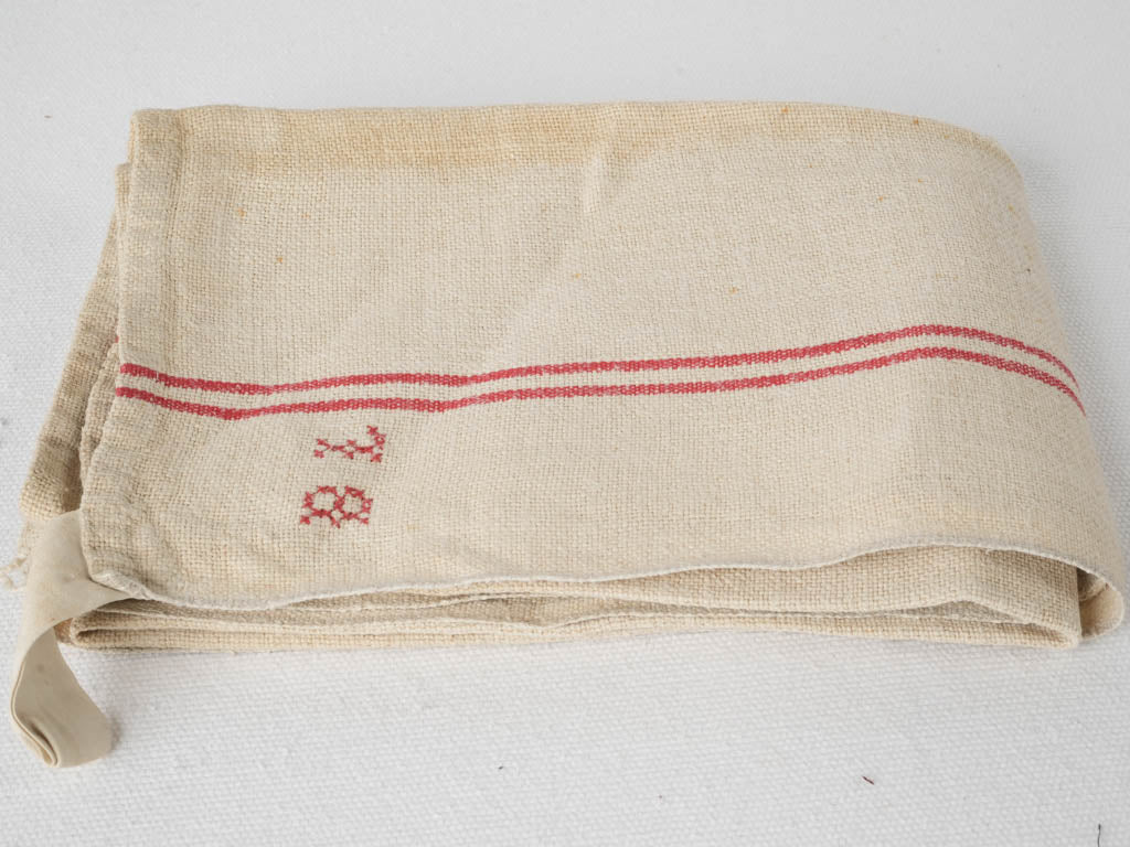 Faded 1940s Kitchen Towel
