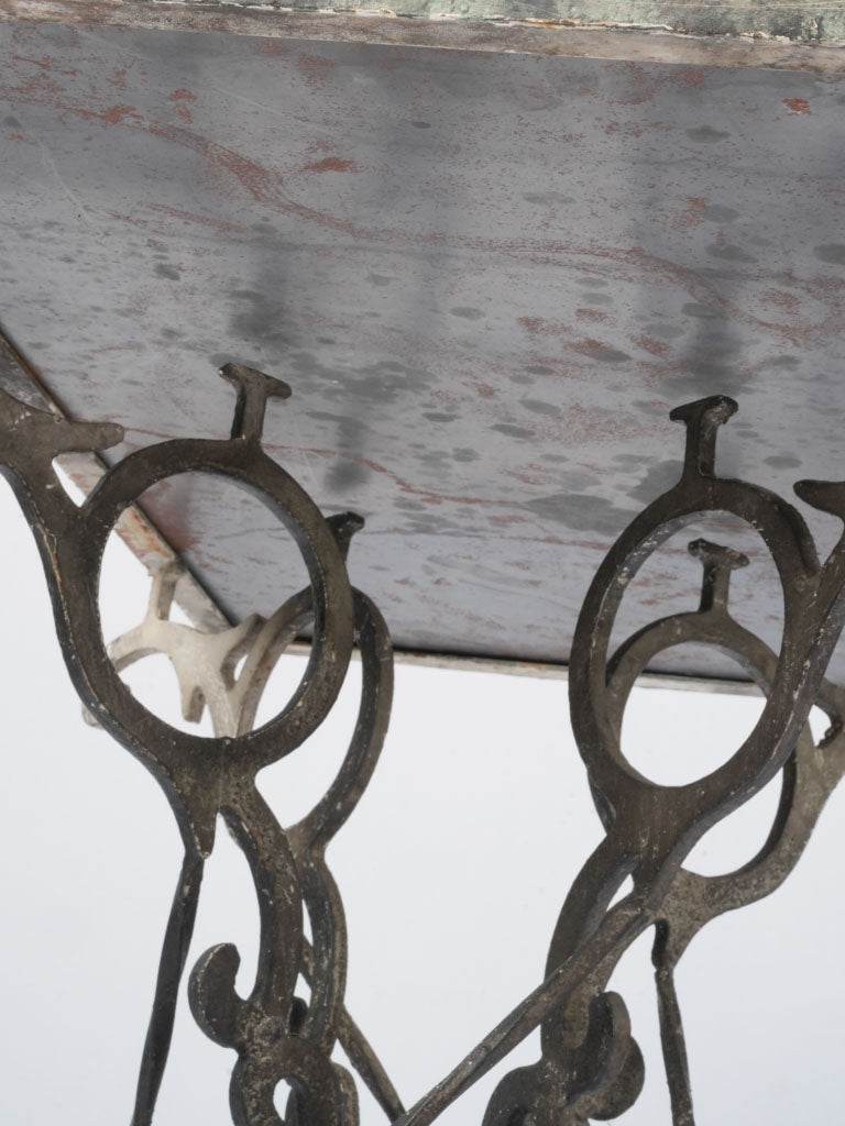 Charming rustic French garden table