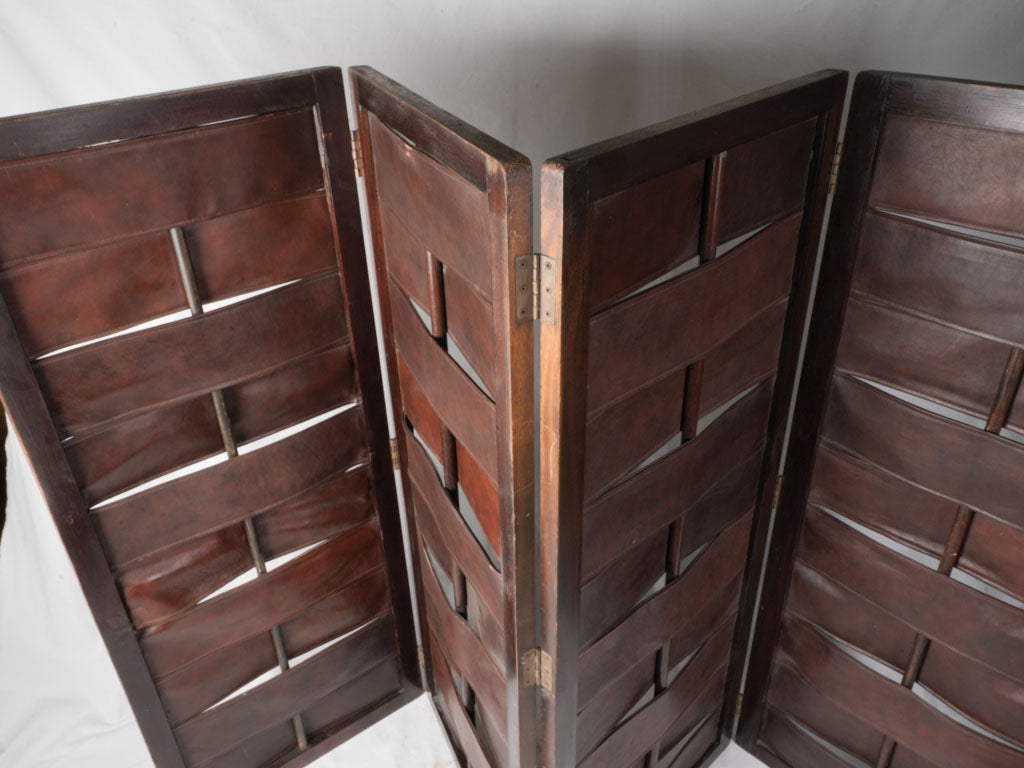 Substantial French vintage room divider