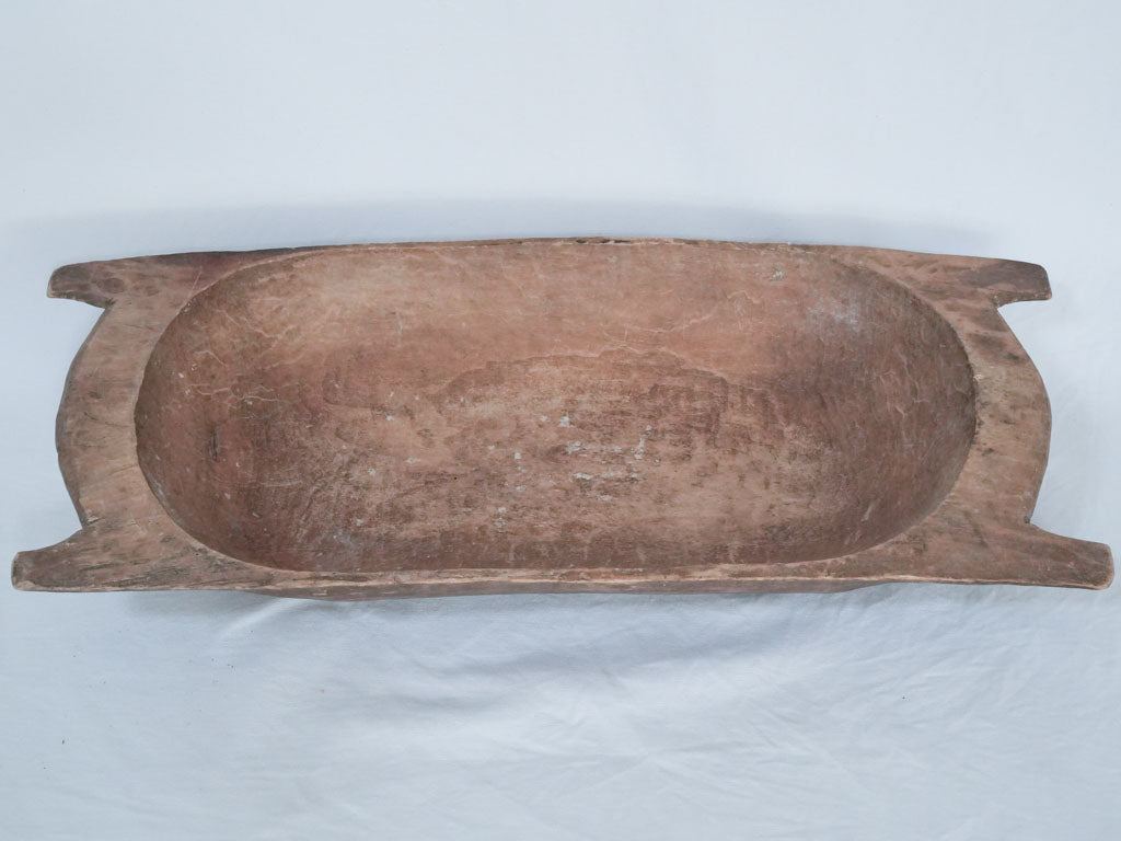 Vintage, Weathered, Large French Trough Bowl