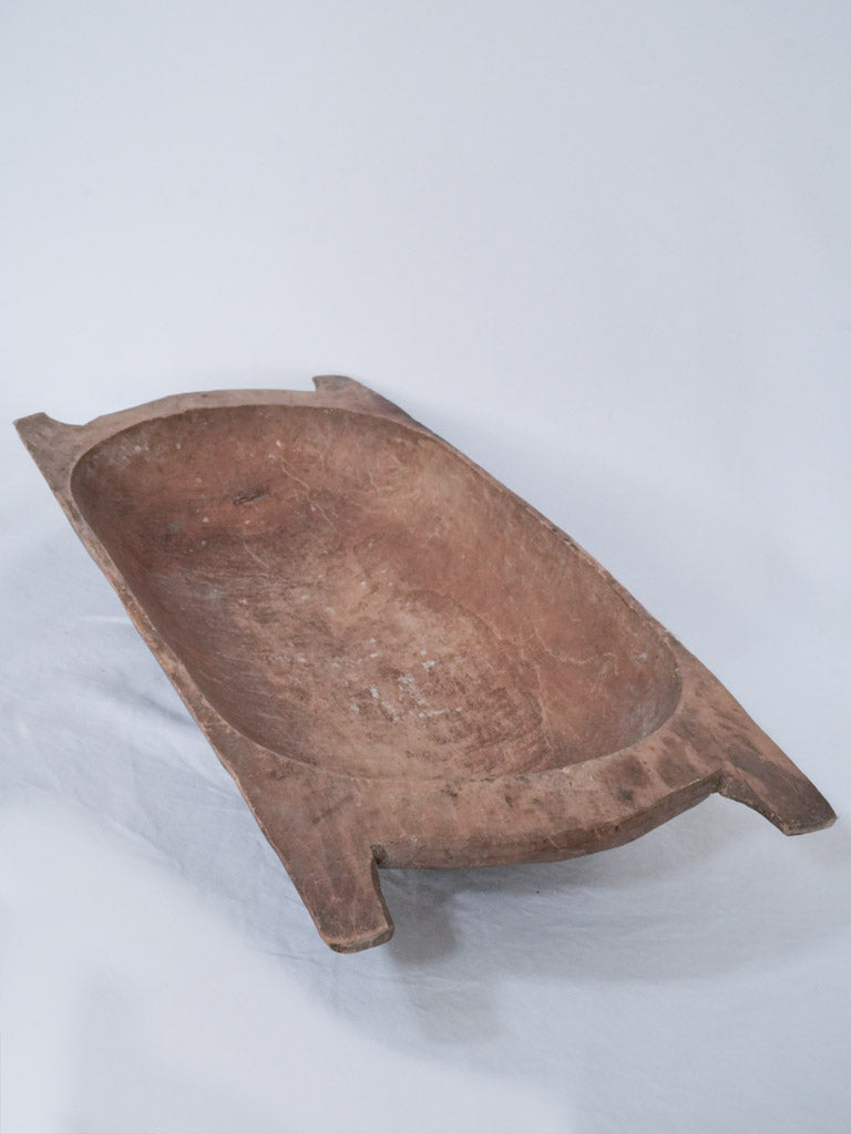 Rustic, Aged, Beechwood French Dough Bowl