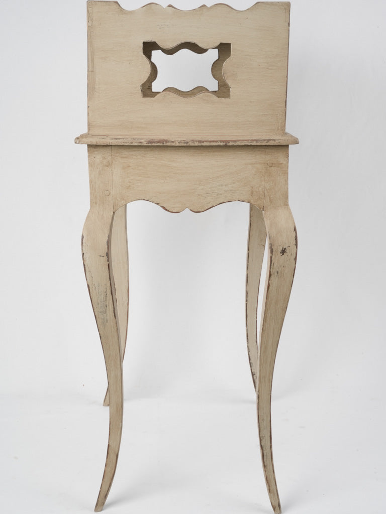 Classic small-drawer antique nightstand