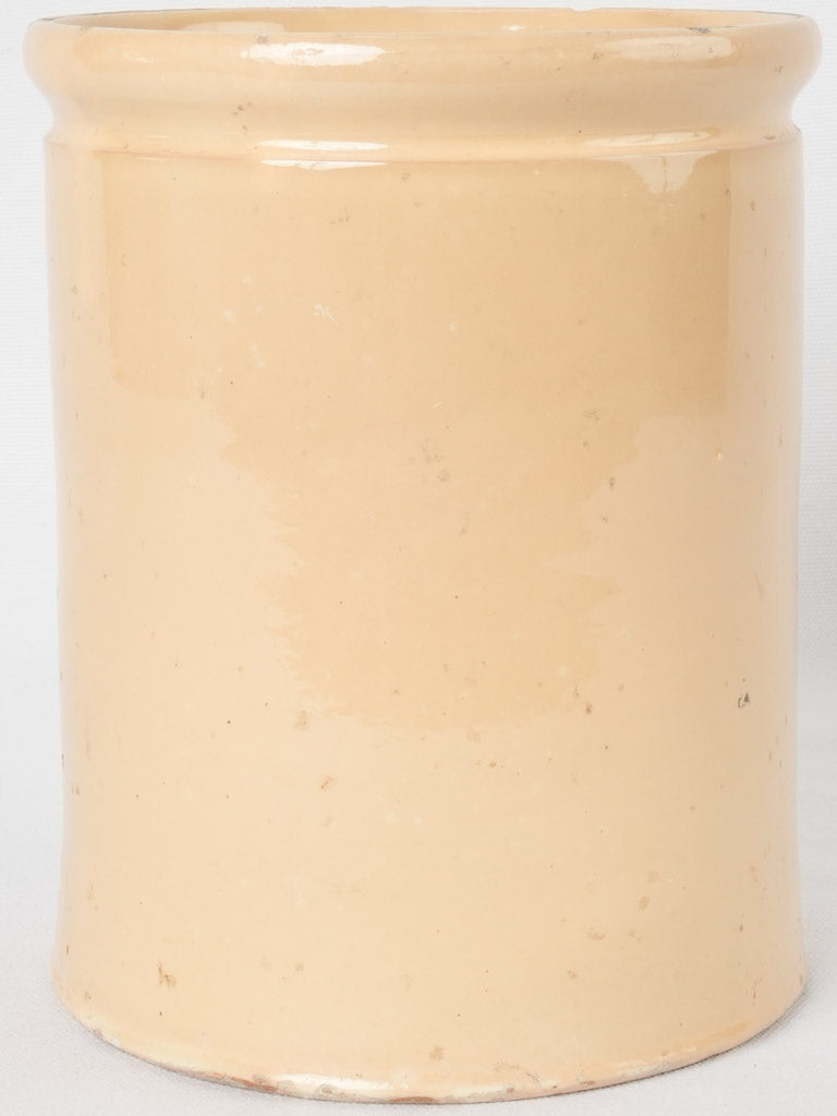 Antique Provencal terracotta preserving pot