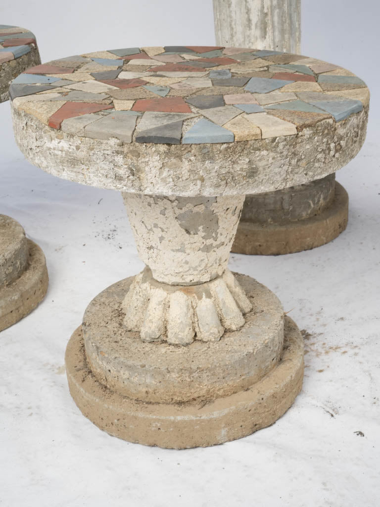 Handcrafted mid-century outdoor furniture