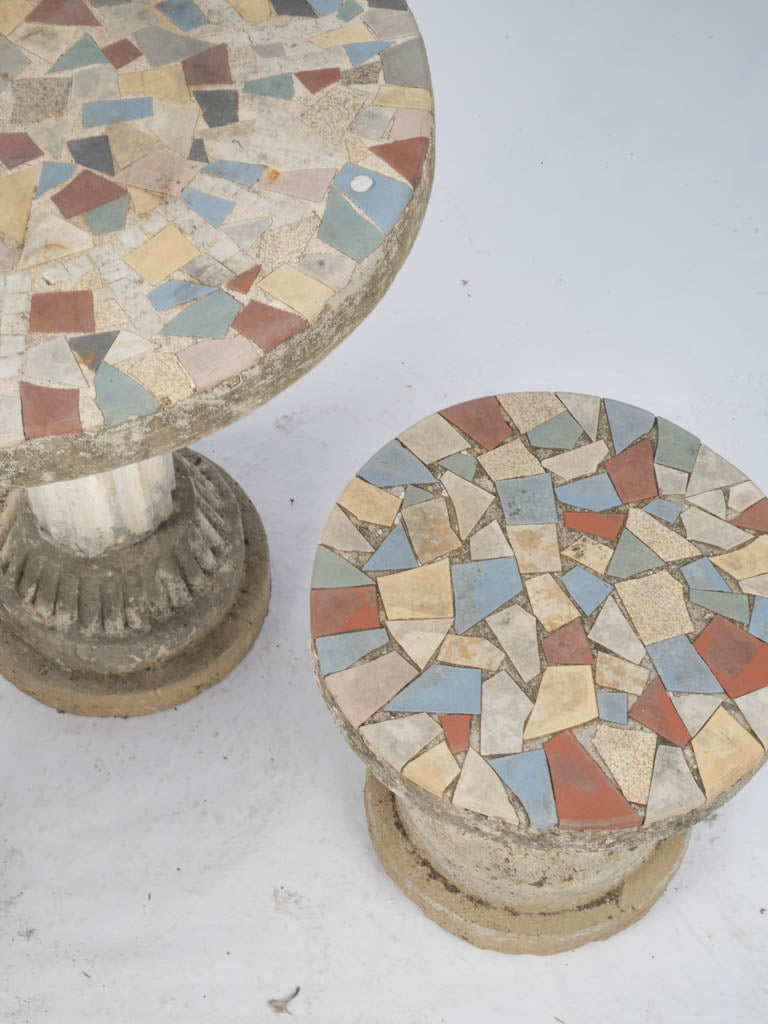 Durable weather-resistant concrete seating