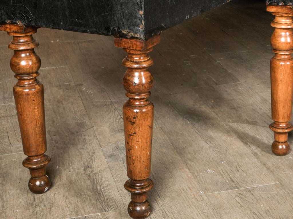 Early 20th-century oak benches