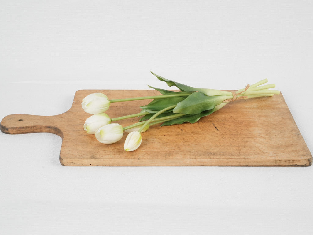 Rustic 1940s French hanging wood board