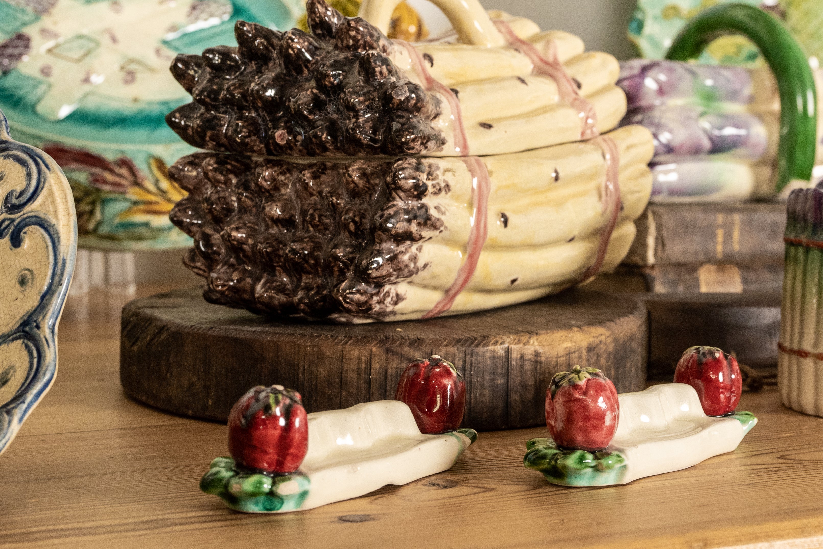 Stamped Portuguese Majolica collectible