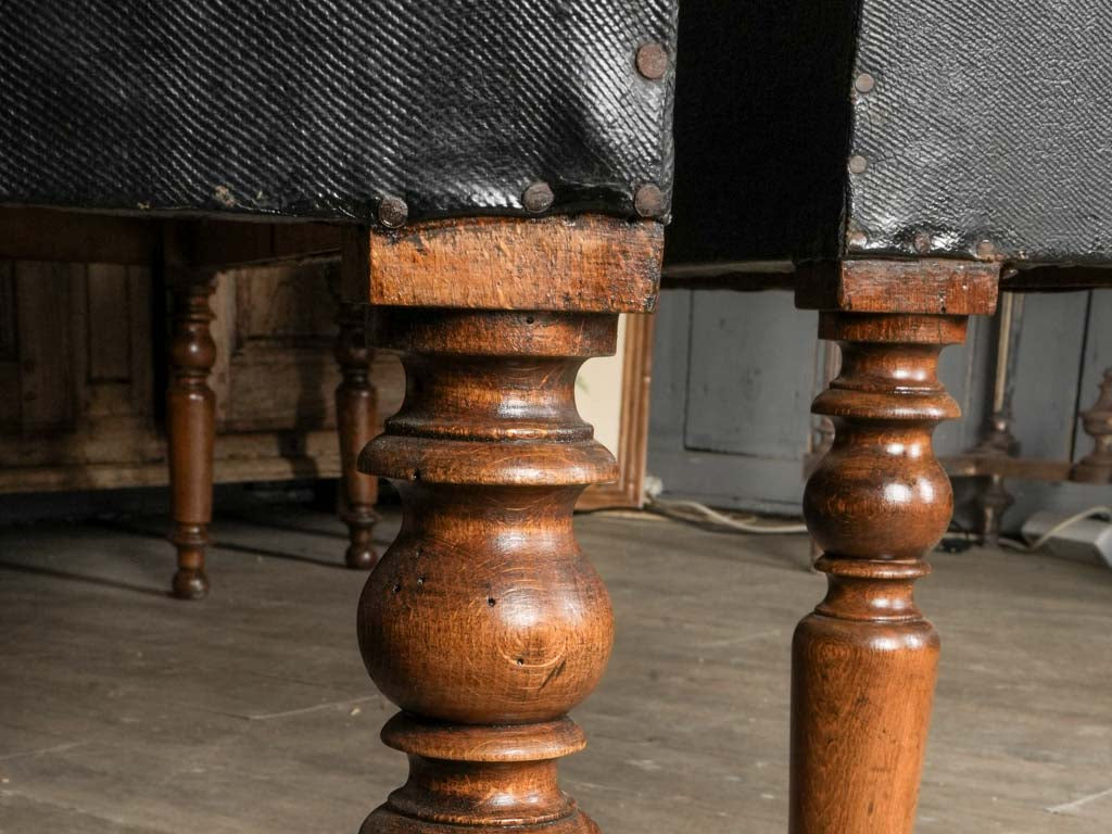 Scuffed edges bench pair