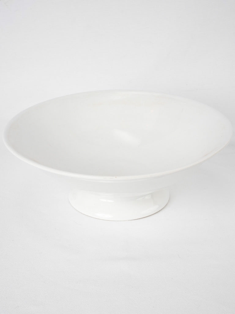 Elegant ornate oversized salad dish