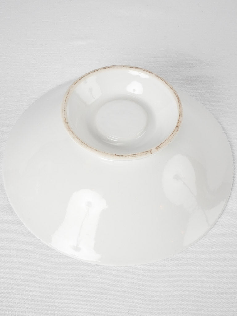 Timeless decorative footed fruit bowl