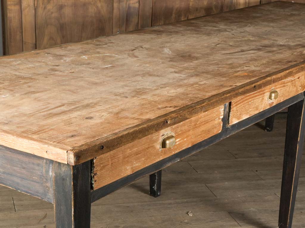 Timeworn farmhouse console