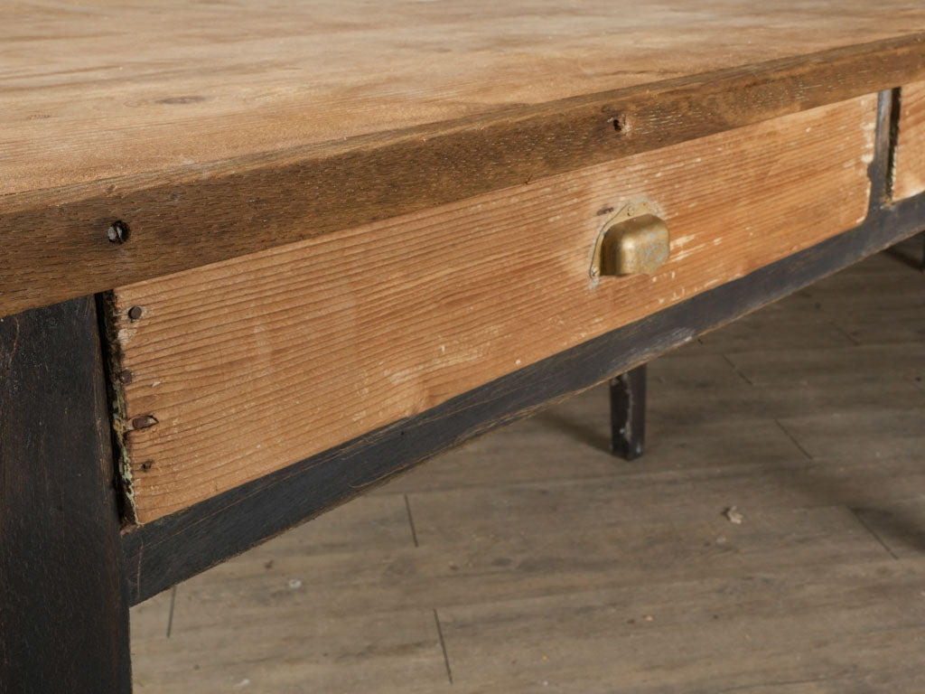 Patina-rich entryway table
