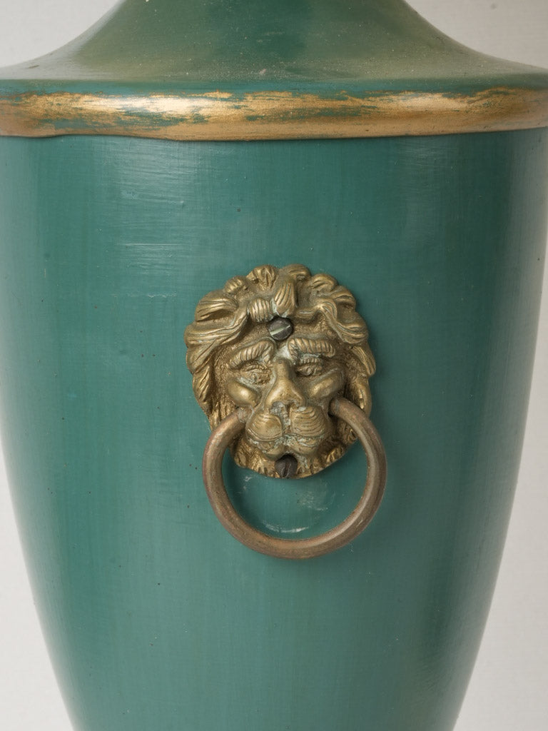 Neoclassical urn-shaped body lamps