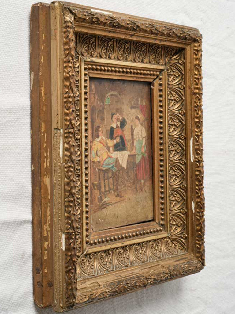Exquisite small-scale oil painting