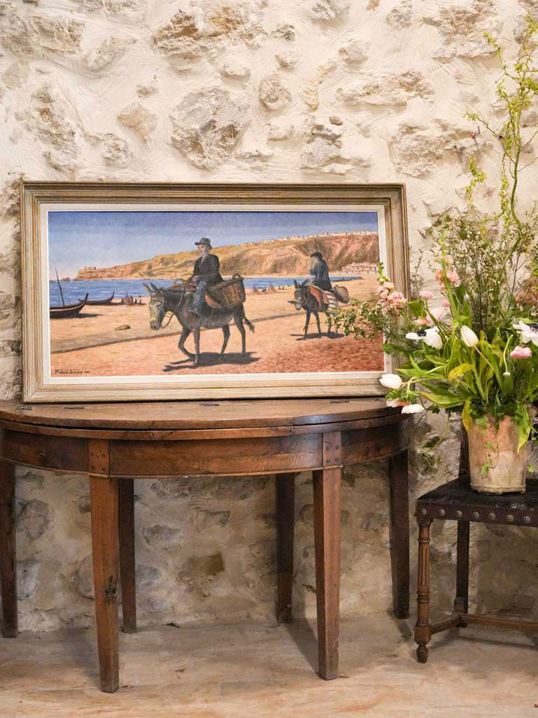 Signed Turpin 1964 oil artwork
