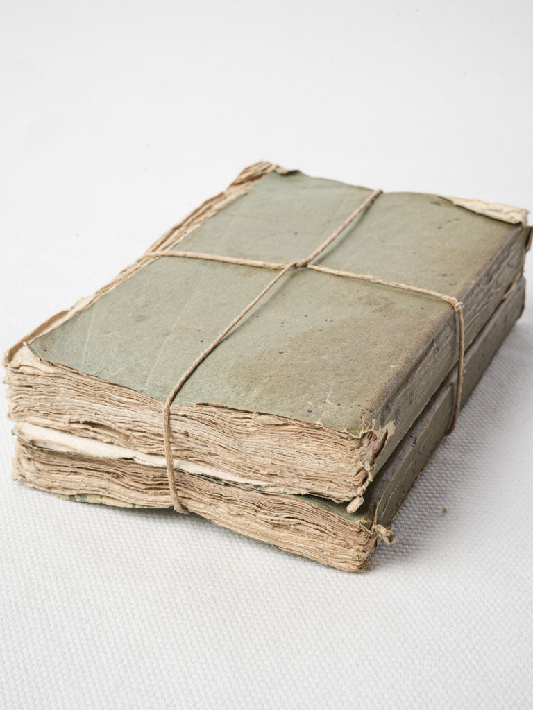 Decorative antique book accent