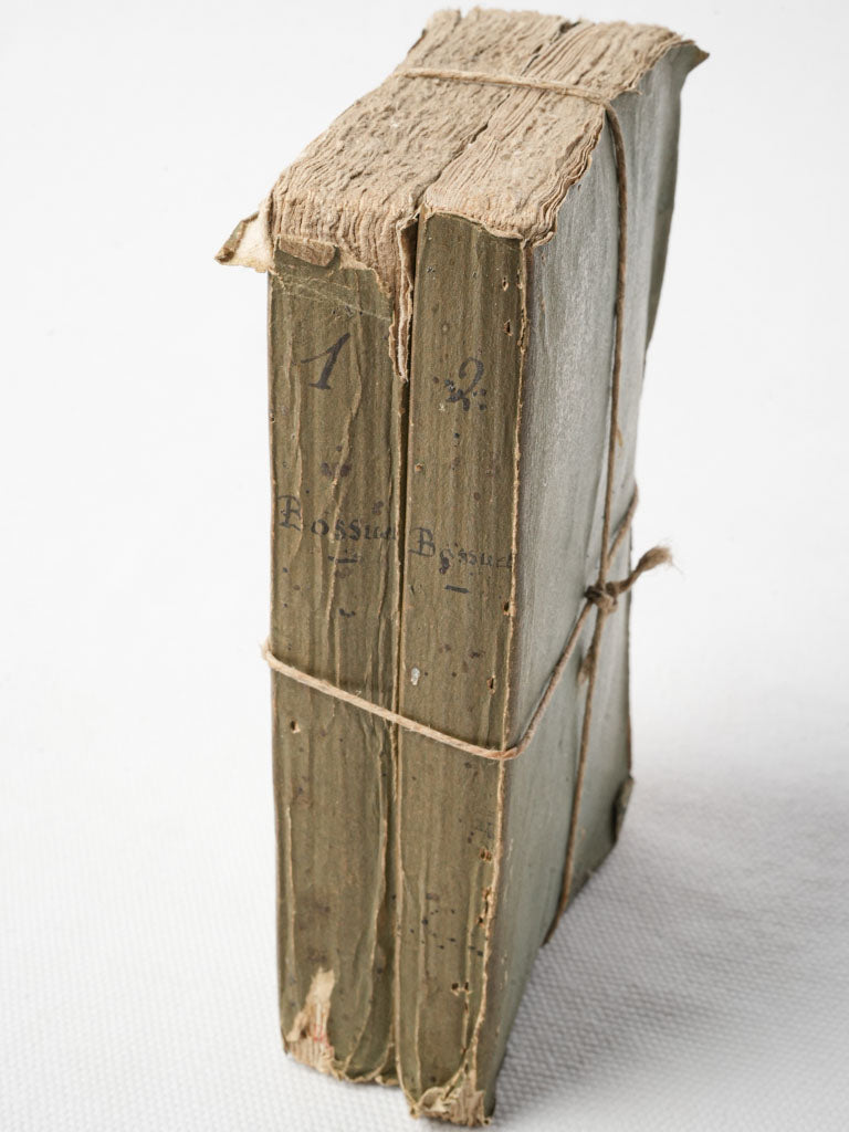 Hand-cut antique literary collection